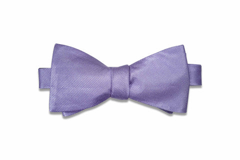 Aristocrat Lavender Silk Bow Tie (Self-Tie)