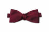 Burgundy Classic Silk Bow Tie (Self-Tie)
