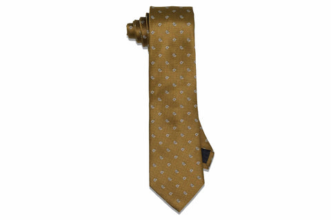 Beige Freckles Wool Tie