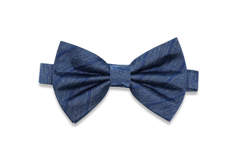 Billy Jean Stripes Silk Bow Tie (pre-tied)