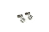 Black Dotted Dice Cufflinks