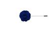 Blue Felt Overlay Lapel Flower