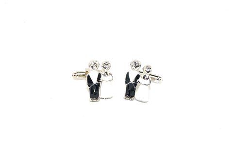 Bride and Groom Cufflinks