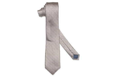 Blue Shades Silk Skinny Tie