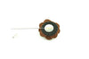 Brown Wool Lapel Flower