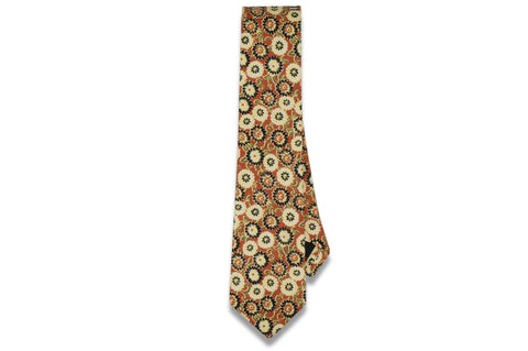 Archie Plaid Cotton Skinny Tie