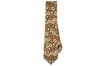 Brownfield Flowers Cotton Skinny Tie