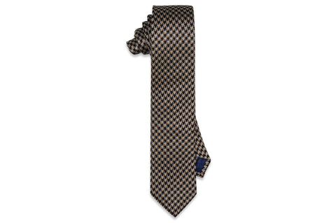 Blue Shades Silk Skinny Tie