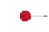 Candy Apple Felt Lapel Flower