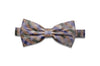 Check Dream Silk Bow Tie (Pre-Tied)