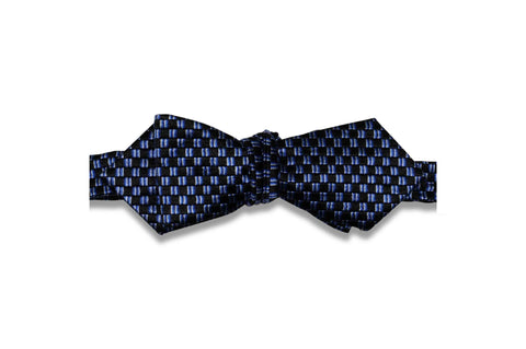 Floral Effect Silk Bow Tie (Self-Tie)