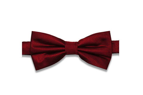 Floral Effect Silk Bow Tie (Self-Tie)