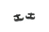 Dark Moustache Cufflinks