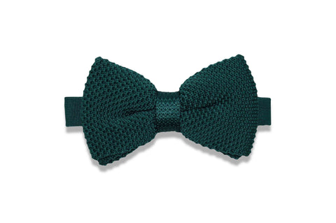 Dark Green Bow Tie (Pre-Tied)