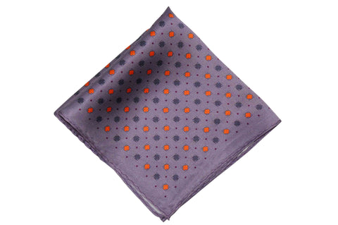 Evening Stars Silk Pocket Square