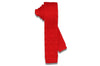 Flash Red Knitted Skinny Tie