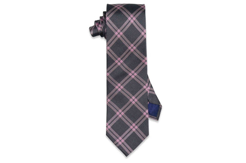 Frame Stripes Silk Tie