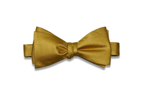 Floral Effect Silk Bow Tie (Self-Tie)