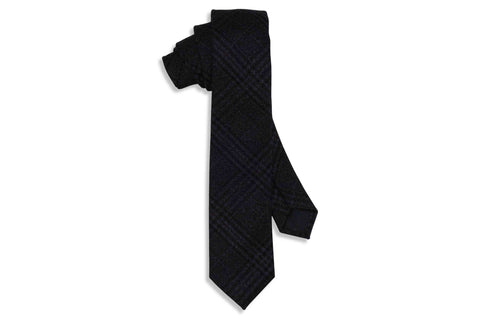 Archie Plaid Cotton Skinny Tie