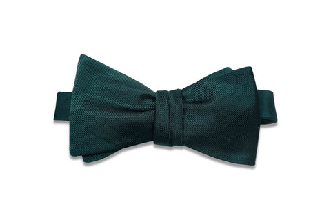 Floral Effect Silk Bow Tie (Self-Tie)