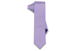 Lavender Purple Silk Skinny Tie