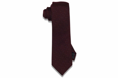 Burgundy Stars Tie