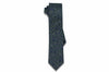 Midnight Floral Cotton Skinny Tie