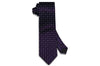 Mini Purple Silk Tie