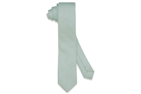 Archie Plaid Cotton Skinny Tie