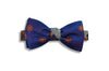 Nautical Reversible Silk Bow Tie (self-tie)