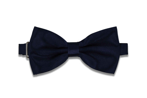 Dark Navy Blue Bow Tie (pre-tied)