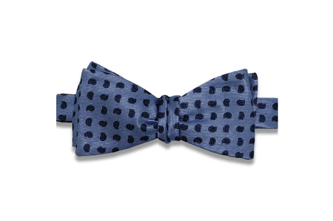 Floral Effect Silk Bow Tie (Self-Tie)