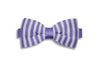 Periwinkle Purple Knitted Bow Tie (pre-tied)