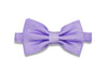 Playful Purple Silk Bow Tie (pre-tied)