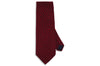 Red Houndstooth Wool Tie