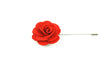 Red Lapel Flower
