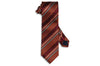 Strike Brown Silk Tie