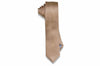 Toasted Almond Silk Skinny Tie