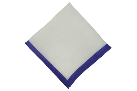 Champagne Web Linen Pocket Square