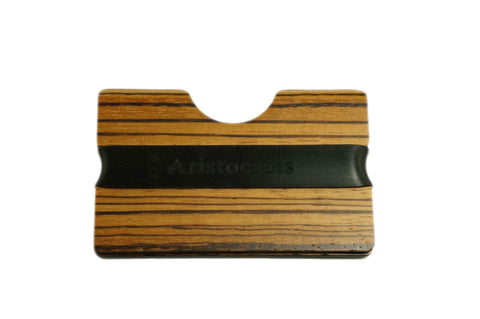 Maple Wood Card Holder