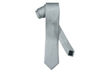 Aristocrat Cloud Grey Silk Skinny Tie