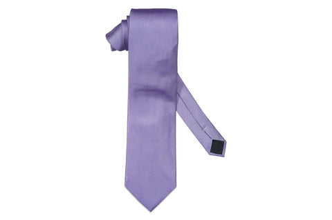 Lavender Purple Silk Tie