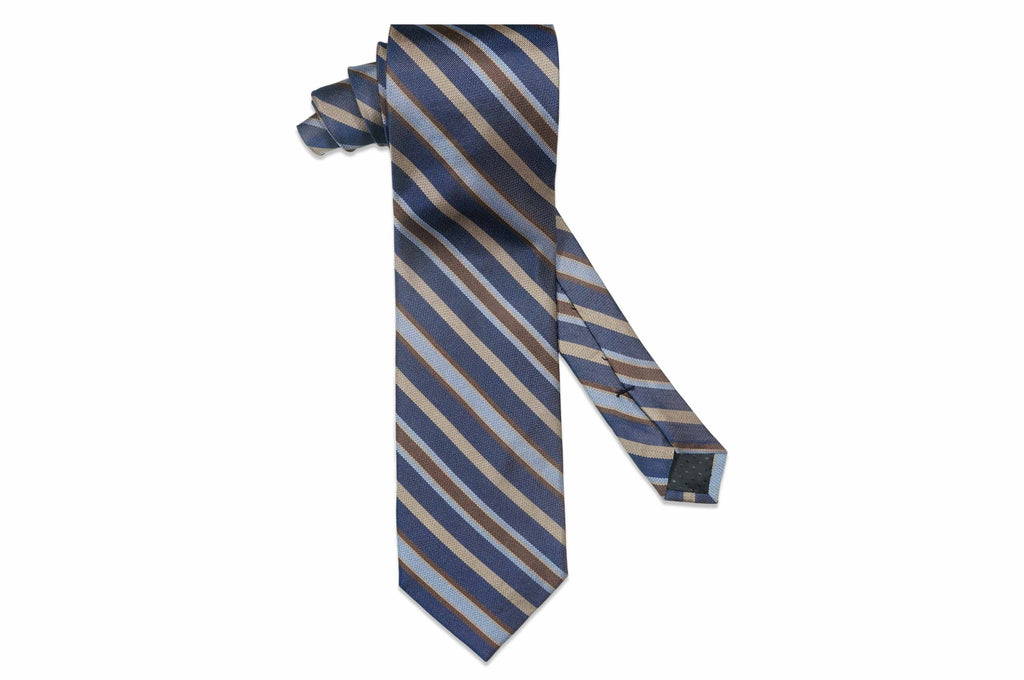 Mirvin Stripes Silk Tie