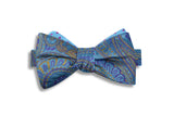 Pink Dot Patterned Silk Bow Tie (self-tie)