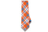 Alfie Plaid Orange Cotton Tie