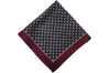 Alfred Navy Wool Pocket Square
