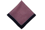 Alston Pink Wool Pocket Square