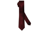 Aristocrat Burgundy Silk Skinny Tie