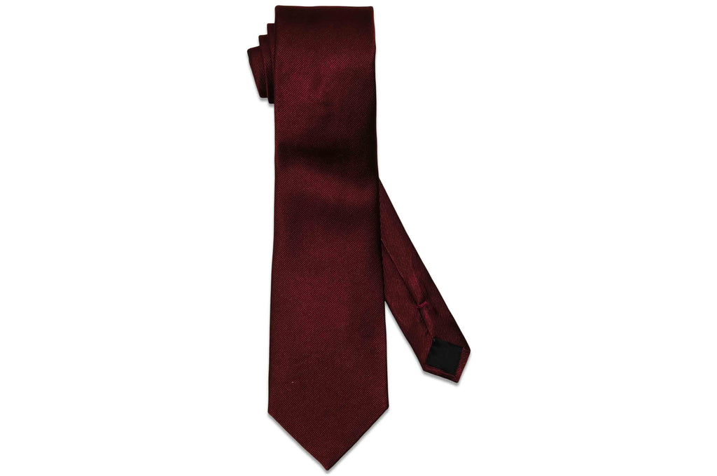 Aristocrat Burgundy Silk Tie