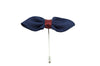 Blue Leaf Lapel Flower